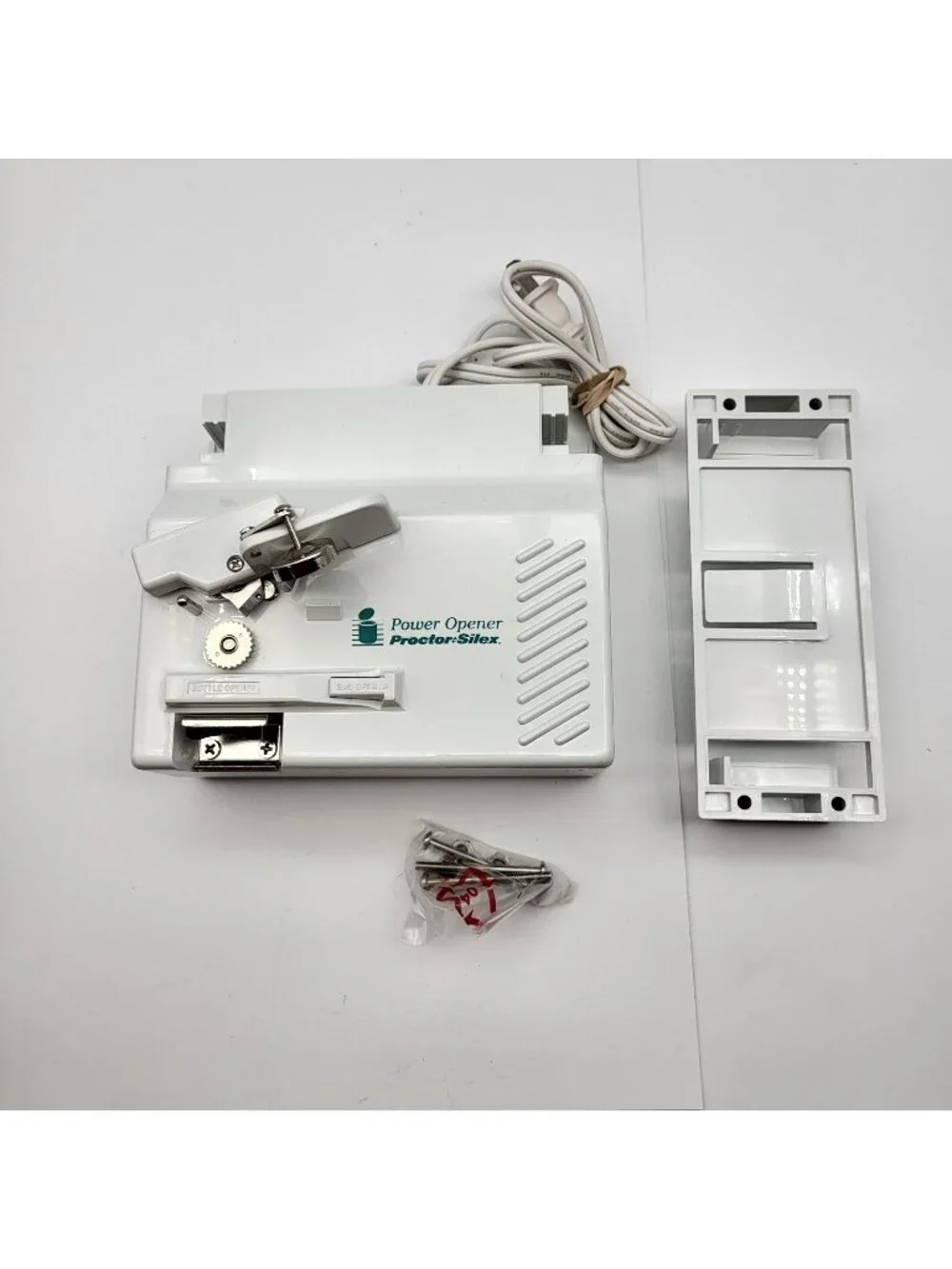Proctor Silex Power Opener Under the Cabinet Can Opener